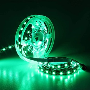 STRIP  3528  VERDE 12V 24W 60LED/M 5MT IP65