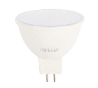 LAMPADA LED IMPERIA DICROICA GU5.3-MR16 ALTA EFFICIENZA 12V 7W 560LM 3000K
