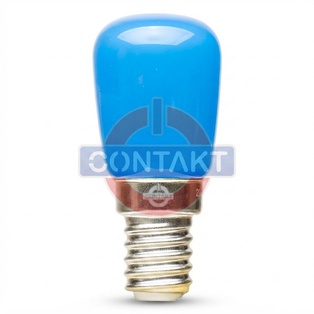 LAMPADA LED CONTAKT 1W 80LM E14 26X57MM 230V 20000H BLU