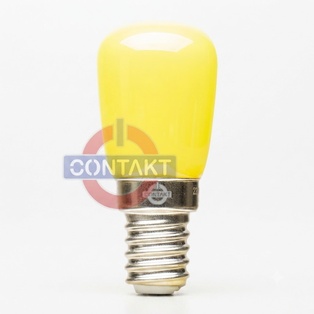LAMPADA LED CONTAKT 1W 80LM E14 26X57MM 230V 20000H GIALLO