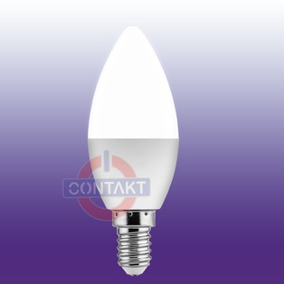 LAMPADA LED CONTAKT OLIVA C37 ALTA EFFICIENZA 8W 720LM E14 3000K 25000H