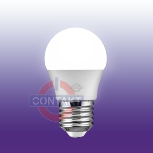 LAMPADA LED CONTAKT SFERA G45 ALTA EFFICIENZA 6W 560LM E27 6500K 30000H