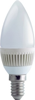 LAMPADA LED LIGHT OLIVA C37 5W 500LM E14 3000K 25000H 