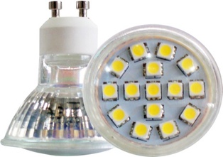 MR16 LED GU10 3W 220V 3000K LIGHT