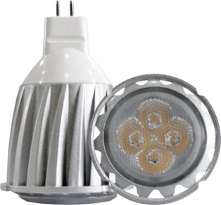 SUPER LED MR16 8W GU5.3 10-30V AC/DC 6500K 50000H LIGHT