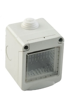 SCATOLA PARETE 2 POSTI   C/SPORTELLO MAGIC   FAI