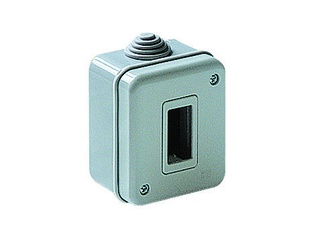 SCATOLA FAEG PER GEWISS SYSTEM E CON ADATTATORE TIPO MAGIC IP40 1 POSTO 