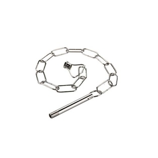 CATENA CROMATA 60CM  AD ANELLI 39X17 CON TIGE ( F0210 ) FAI 