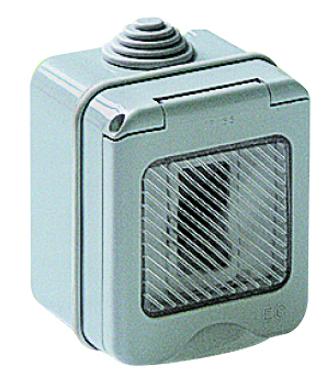 SCATOLA FAEG STAGNA PER GEWISS SYSTEM E CON ADATTATORE TIPO MAGIC IP55 1 POSTO 