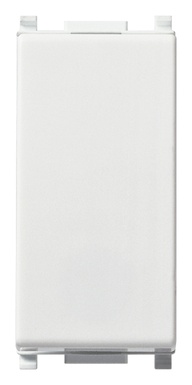 FRUTTO VIMAR PULSANTE UNIPOLARE 10A DA INCASSSO 10/16A 250V SERIE PLANA BIANCO