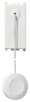 FRUTTO VIMAR PULSANTE A TIRANTE 10A A INCASSO 10/16A 250V SERIE PLANA BIANCO