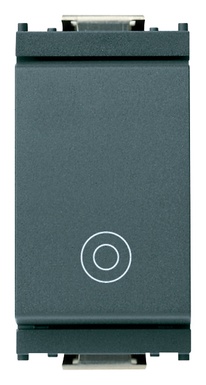 FRUTTO VIMAR PULSANTE 10A 250V SERIE IDEA GRIGIO