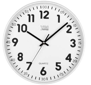 OROLOGIO PARETE ABS YESTIME BIANCO LOWELL **