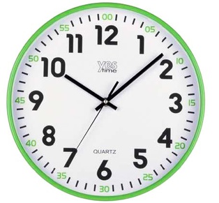 OROLOGIO PARETE ABS YESTIME VERDE LOWELL **