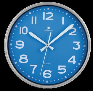 OROLOGIO BASIC PARETE ROTONDO AZZURRO LOWELL **