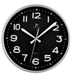 OROLOGIO BASIC PARETE ROTONDO NERO LOWELL **