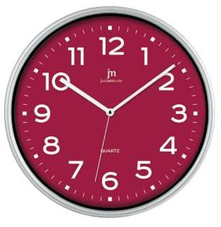 OROLOGIO BASIC PARETE ROTONDO ROSSO LOWELL **