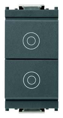 2 PULSANTI 1P NO 10A GRIGIO VIMAR