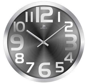 OROLOGIO PARETE QUARZO CASSA METALLO 29CM LOWELL