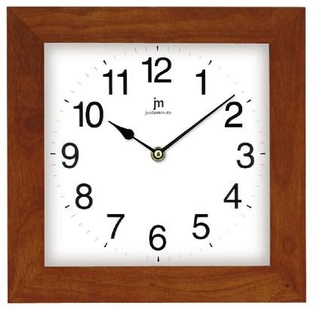 OROLOGIO CLASSIC PARETE QUADRATO NOCE LOWELL