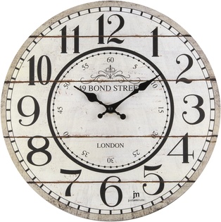 OROLOGIO PARETE IN MDF CM 33 LOWELL