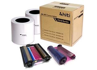 P510 CARTA+ RIBBON P510 380 FOGLI FORMATO 13X18 HI-TI