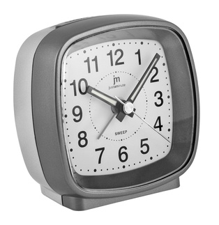 SVEGLIA QUARZO MOVIMENTO CONTINUO GRIGIA LOWELL  **