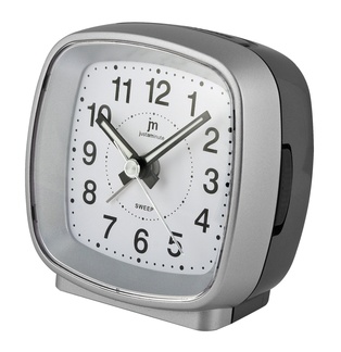 SVEGLIA QUARZO MOVIMENTO CONTINUO SILVER LOWELL  **