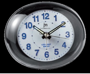 SVEGLIA QUARZO MOVIMENTO CONTINUO NERA LOWELL  **