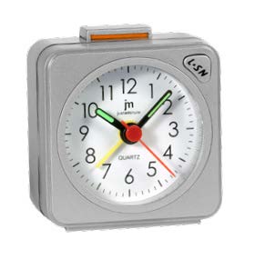 SVEGLIA QUARZO MOVIMENTO CONTINUO SILVER LOWELL **