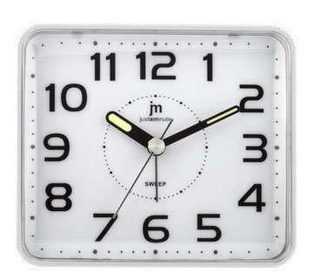 SVEGLIA QUARZO MOV. CONT. DOP LUCE-BIANCO
