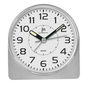 SVEGLIA QUARZO MOVIM.CONTINUO DOPPIA LUCE SILVER LOWELL