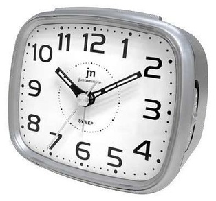 SVEGLIA QUARZO MOV. CONT.LED LUCE NERO LOWELL