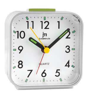 SVEGLIA QUARZO MOV. SINCRO - BIANCO LOWELL