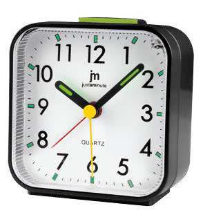 SVEGLIA QUARZO MOV. SINCRO - NERO LOWELL