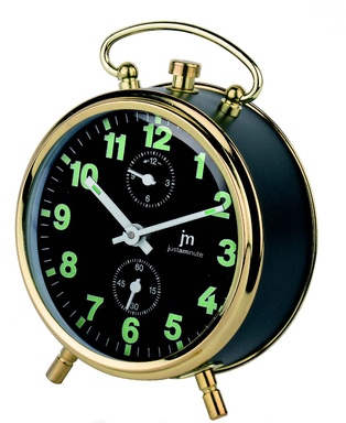 SVEGLIA CARICA MECCANICA GOLD LOWELL