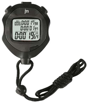 CRONOMETRO DIGITALE NERO**