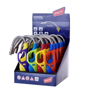ACCENDIGAS PROF CON FIAMMA RICARICARICABILE SPRAT FLEX  ESPOSITORE 20PZ 
