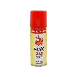 MAX REFILL GAS BOTTLE 90+10 ML POLY