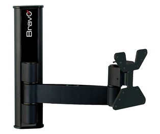 SUPPORTO TV A MURO BRAVO MODELLO LCD2 PER TV LCD DA 10" A 30" CON 2 SNODI