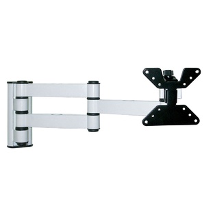 SUPPORTO TV A MURO BRAVO MODELLO LCD30 PER TV LCD DA 10" A 26" CON 3 SNODI COLORE BIANCO 