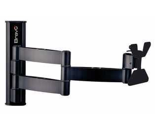SUPPORTO TV A MURO BRAVO MODELLO LCD3 PER TV LCD DA 10" A 30" CON 3 SNODI 