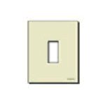 PLACCA VIMAR RESINA A SCATTO AVORIO SERIE 8000 1 POSTO