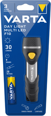 TORCIA VARTA LED DAY LIGHT F10  30LM STILO AA  INCLUSE PZ. 1 