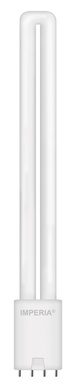 LAMPADA LED IMPERIA  PL-L 2G11 4 PIN  8W 230V 4000K (18W EX) LUNGHEZZA 22.5 CM 