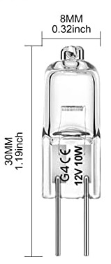 LAMPADA ALOGENA ARLUX BISPINA G4 10W 12V