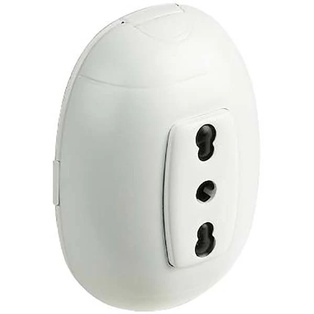 FRUTTO BTICINO PRESA BIVALENTE 10/16A DA ESTERNO 250V SERIE BTICINO OVAL