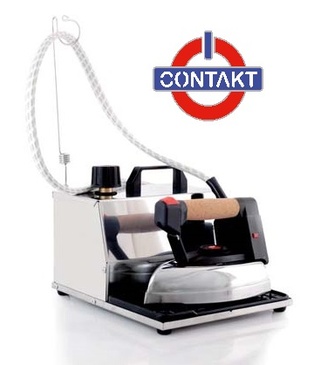 STIRATRICE PROFESSIONALE LADYAR2 LT.2 CALDAIA INOX 1250W CONTAKT H3 