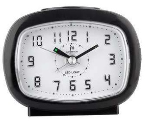 SVEGLIA QUARZO MOV. SINCRO - NERO