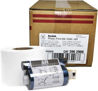0018579 APEX 7000 THERMAL MEDIA  PRINT KIT 6R 10X15 15X20 1140 BOBINA KODAK